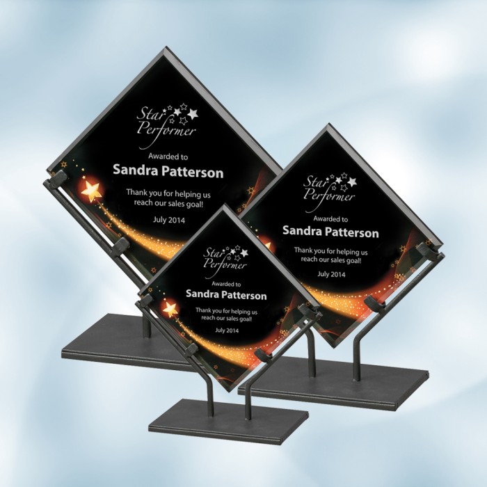 Star Galaxy Acrylic Plaque Award