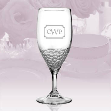 Vera Wang Wedgwood Sequin Iced Beverage Glass 14oz