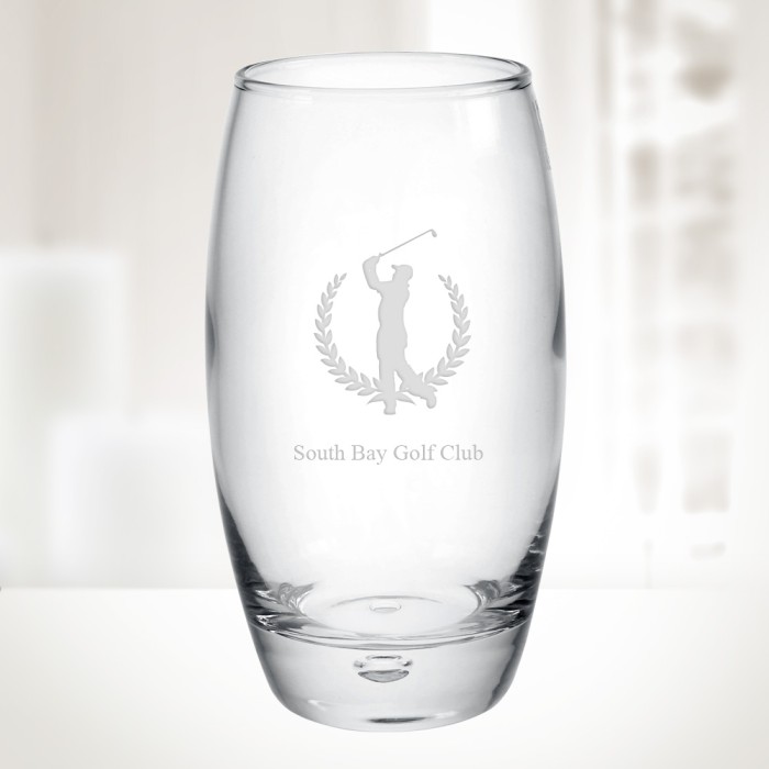 Glassware, Drinking Glasses, Set of 10 Highball Glass Cups Premium Cooler  (17 oz.) 