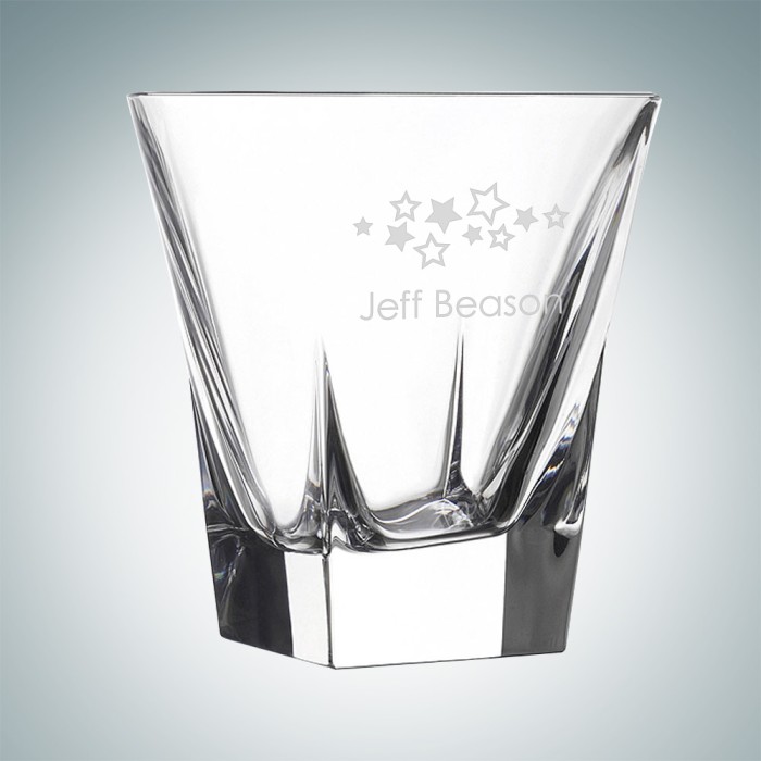 RCR Cristalleria Italiana RCR Fusion Crystal DOF Whiskey Glass Drinkware