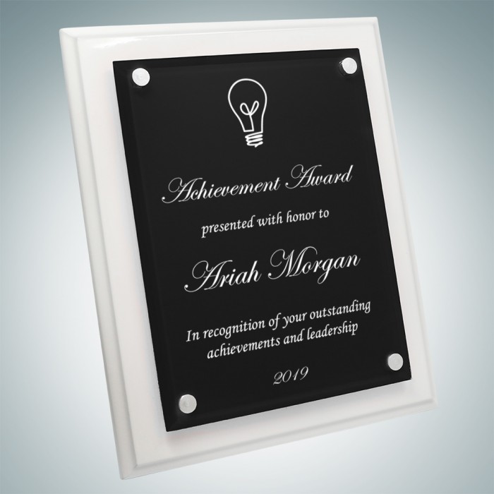 Achievement Award Plaque