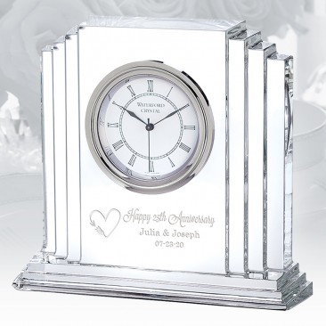 Waterford Crystal Metropolitan Clock