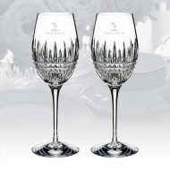Waterford Lismore Diamond Essence Wine Glass Pair, 14oz