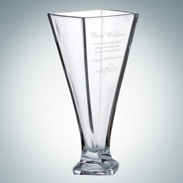 Crystalite Quadro Vase