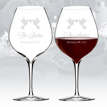 Waterford Elegance Merlot Wine Glass Pair, 23.2oz