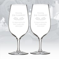 Waterford Elegance Water Glass Pair, 17oz