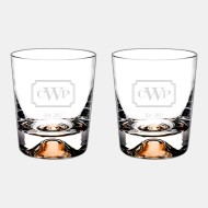 Vista Alegre Olympos Old Fashion Pair, 6oz 