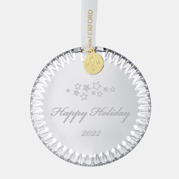 Waterford Beveled Circle Ornament
