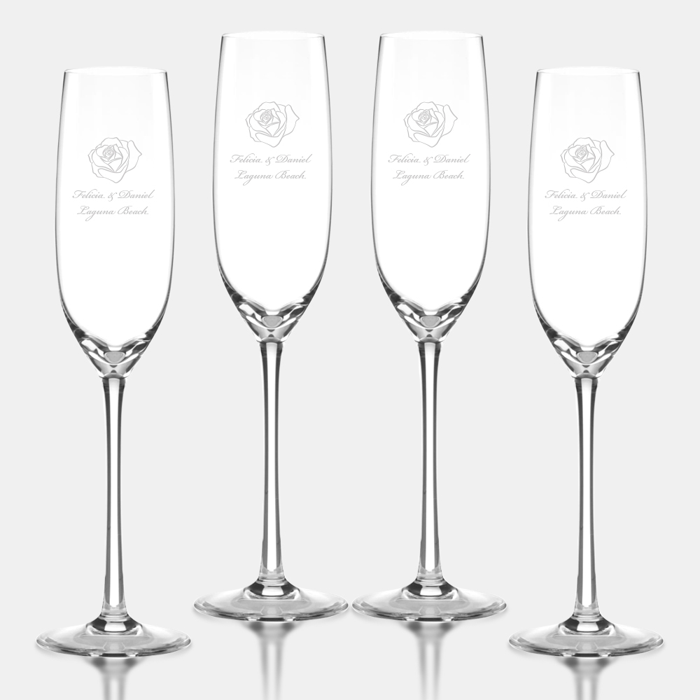 Lenox Tuscany Classics Flute, Set of 4