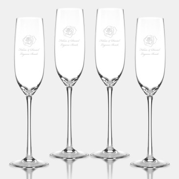 Lenox Tuscany Classics Fluted Champagne, 4pc Set, 7oz