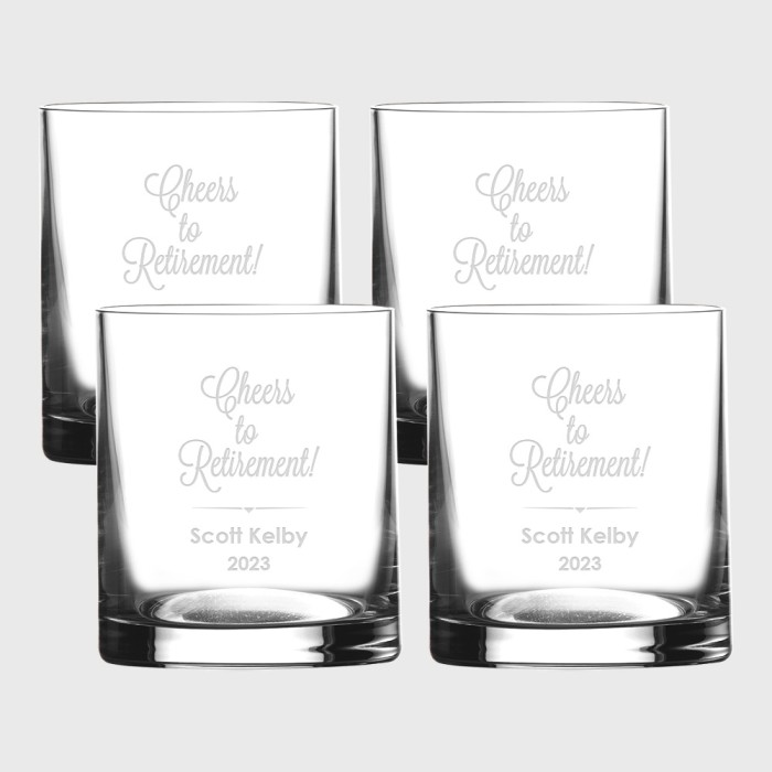 Waterford Marquis Moments Double Old Fashioned 4pc Set, 13oz