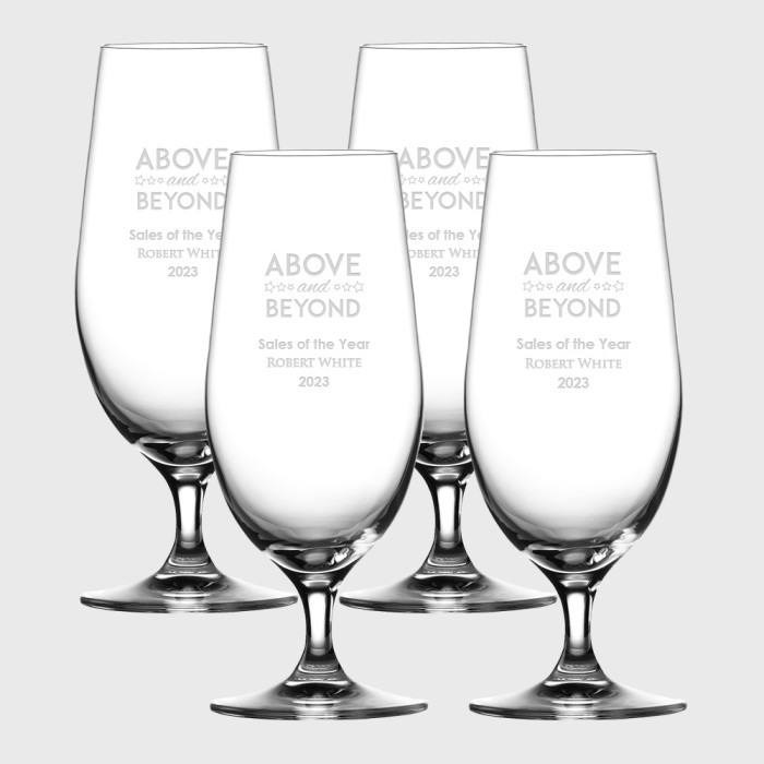 Waterford Marquis Moments Beer Glass 4pc Set, 15.5oz