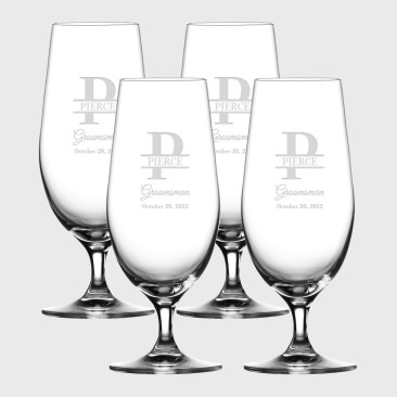 Waterford Marquis Moments Beer Glass 4pc Set, 15.5oz