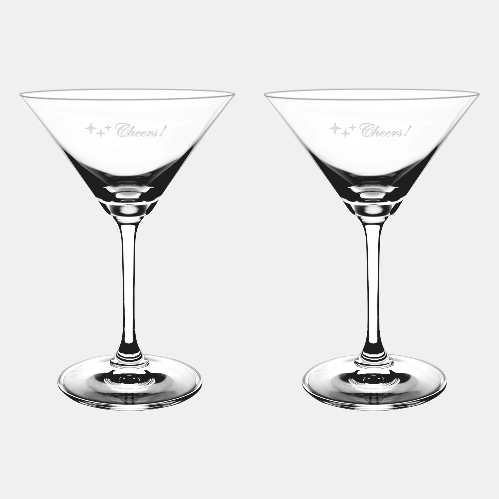 Elegance 11.2 Oz. Martini Glass (Set of 2) Regular