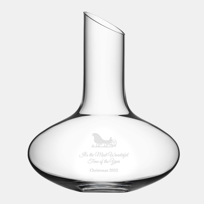 Custom Wine Carafe Add Your Text, Artwork, or Logo, Personalized Wine  Decanter, Etched Wine Carafe, Design: CUSTOM 