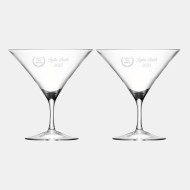 LSA Bar Martini Glass Pair, 6oz