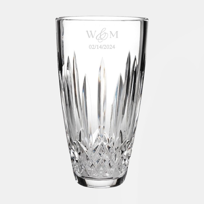 Pre-Designed Waterford Couple Lismore 60th Classic Vase