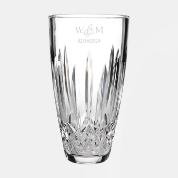 Pre-Designed Couple Waterford Lismore 60th Classic Vase