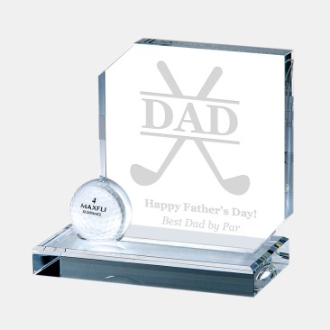 Pre-Designed Dad Hole in One Award 