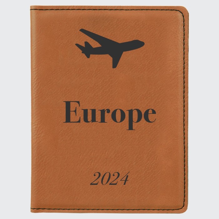 Rawhide Leatherette Passport Holder