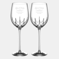 Diamante Classic Red Wine Glass Pair, 15.2oz