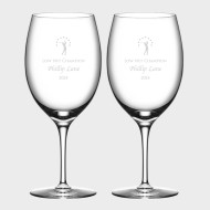 Orrefors Premier Cabernet Glass Pair, 24oz