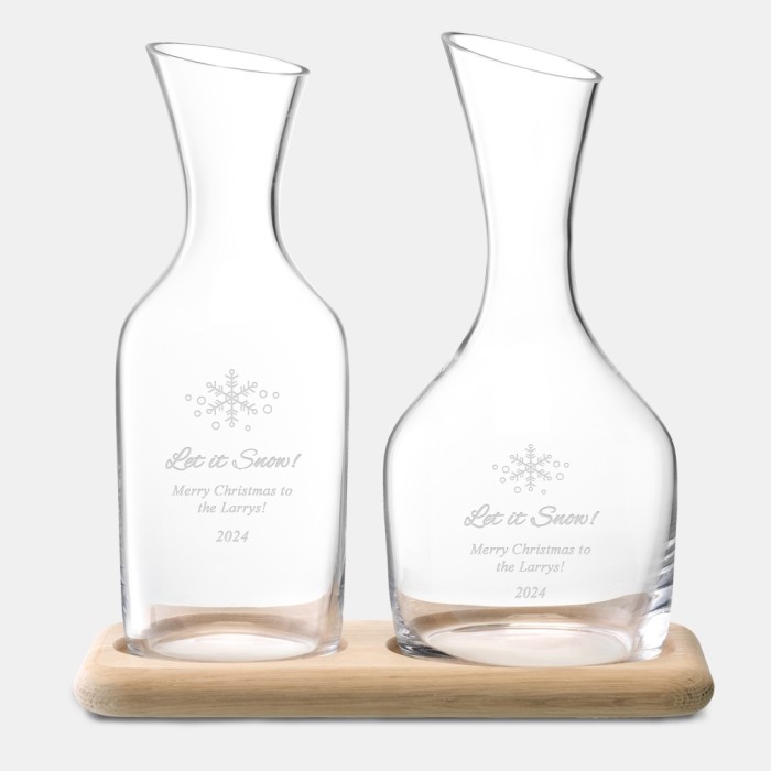 WINE Water & Wine Carafe Set