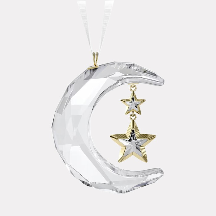 Swarovski Holiday Magic Moon Ornament