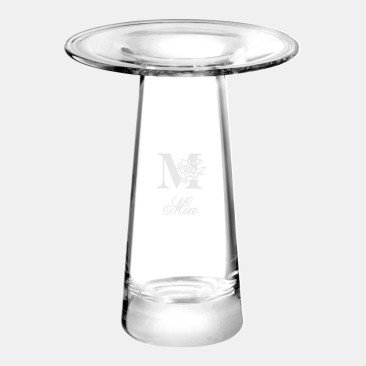 Monogrammed LSA Victoria Vase