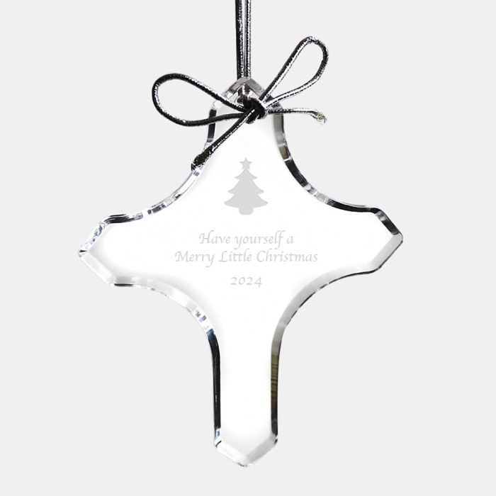 Acrylic Cross Ornament