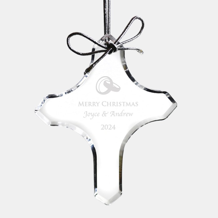 Acrylic Cross Ornament