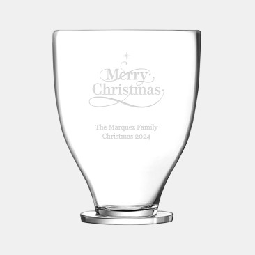 Pre-Designed Merry Christmas LSA Epoque Champagne Bucket