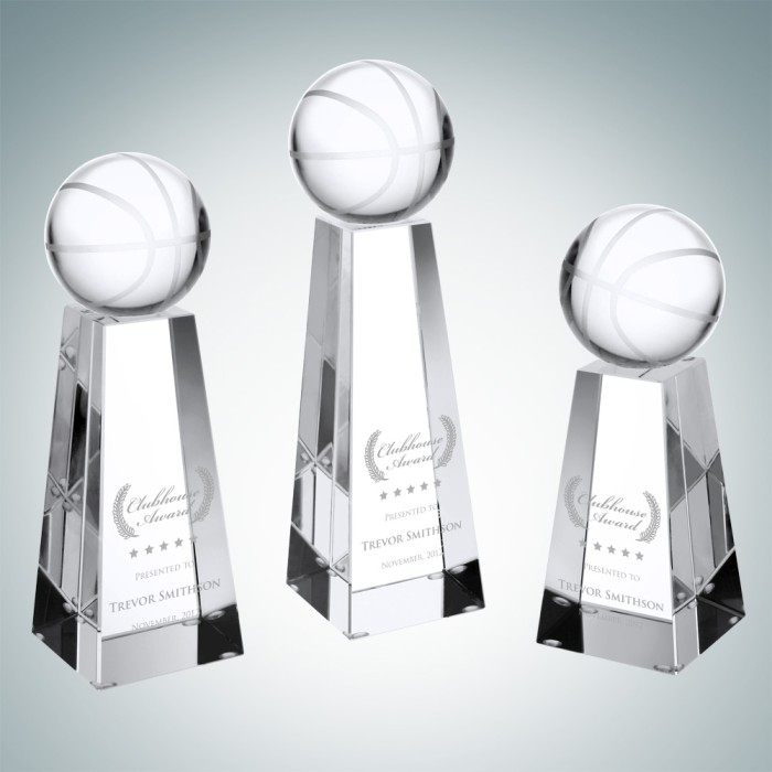 1-3-5 Pack of 6.25 Inch Sport Star Basketball Trophy Award with Engraved Personalized Plate 
